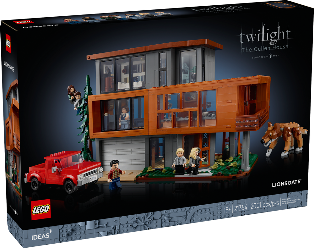 LEGO Ideas 21354 Twilight The Cullen House   Box Front   BrickNerd