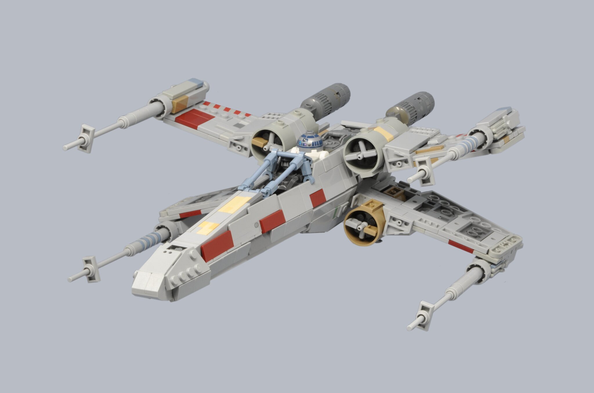 LEGO MOC Xwing Fighter by EDGE OF BRICKS