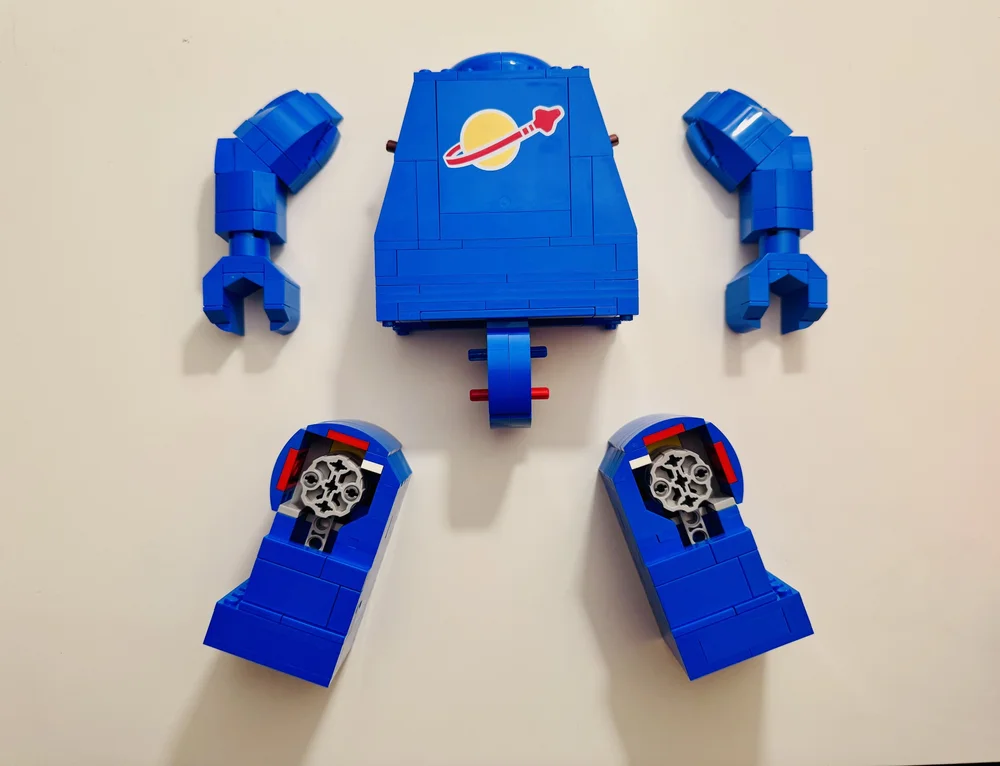 Space is the Place: Building LEGO’s Upscaled Blue Astronaut