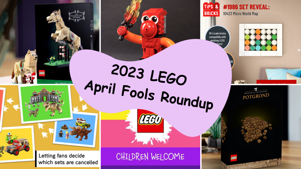 LEGO April Fools 2023 Roundup 1400x788