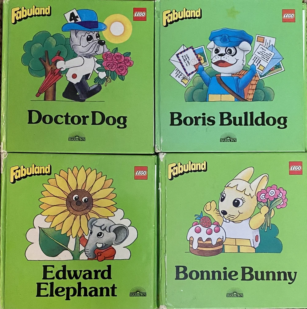 Fabuland Book Covers
