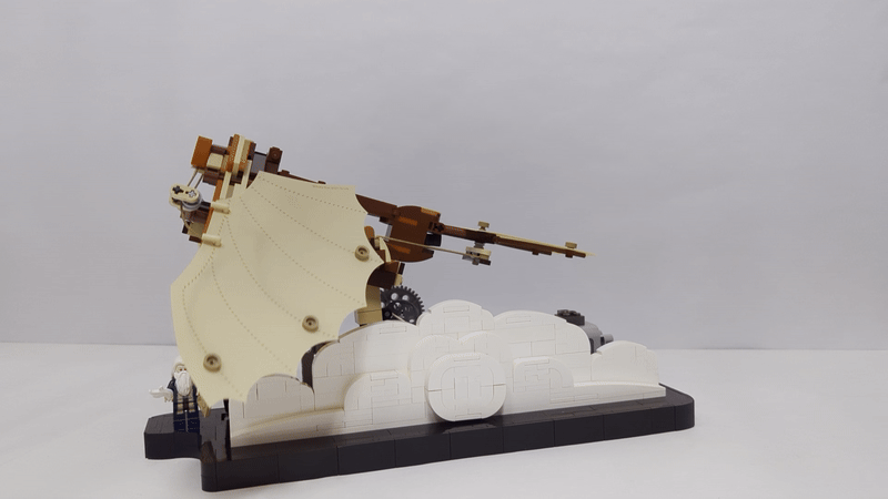 LEGO Flying Maching Motorization   BrickNerd