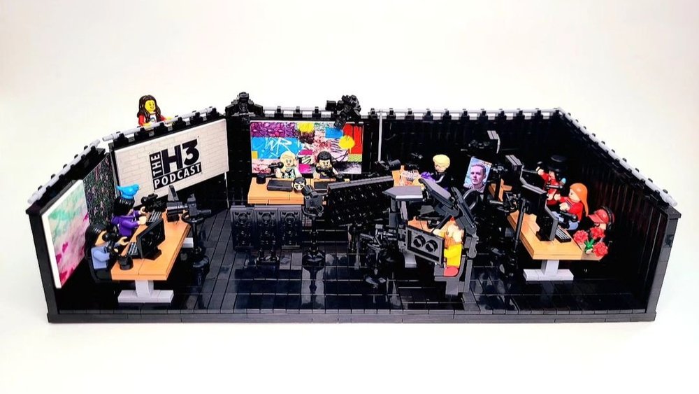 H3 Podcast LEGO Set