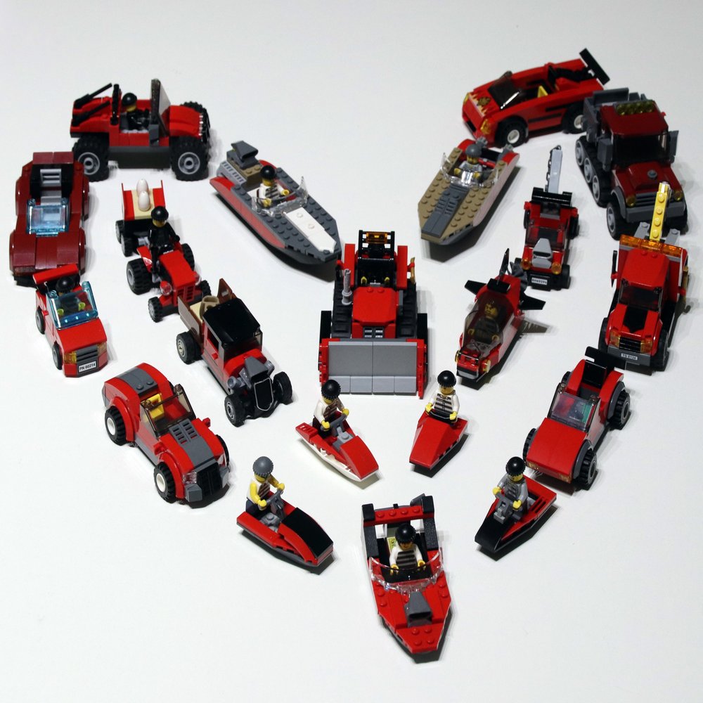 Guys Love Red Cars: Analyzing the Villains' Vehicles in LEGO City - BrickNerd - All things LEGO and the LEGO fan community
