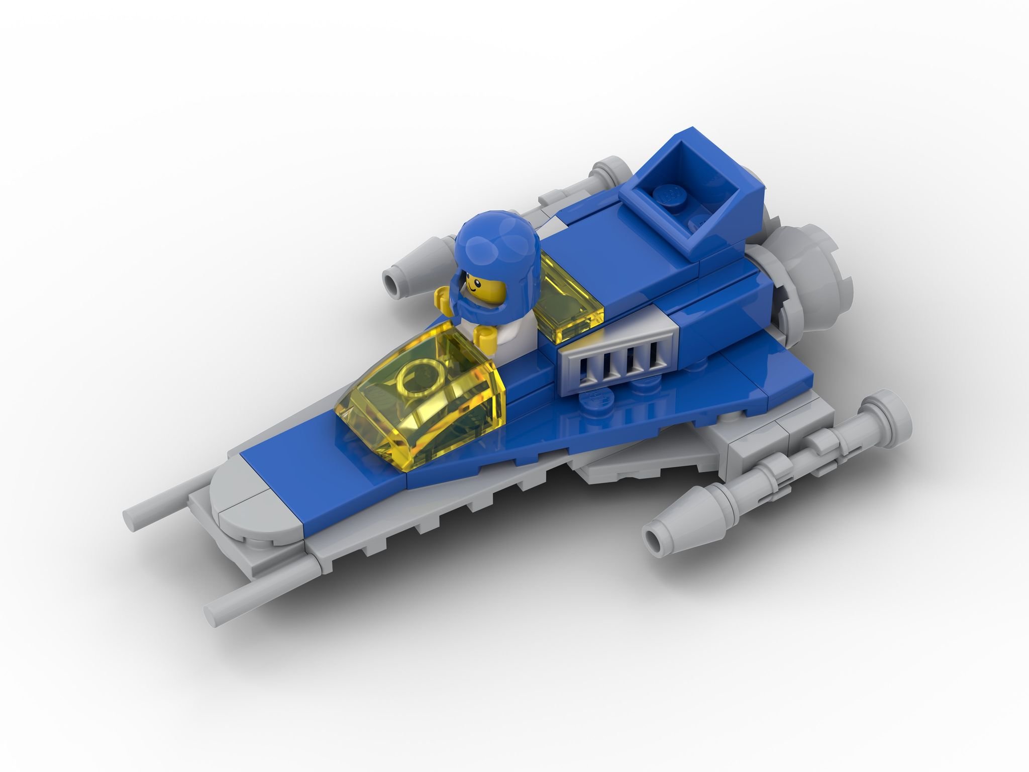 Instructions to Build a Baby Spaceship - BrickNerd - All things LEGO and  the LEGO fan community