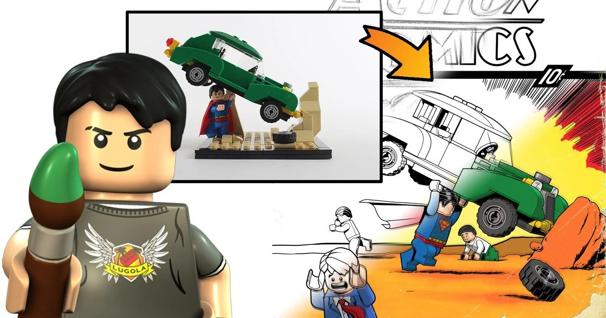 Lego Comic Tile Build a Comic Book Scene to Win a LEGO Comic-Con Exclusive - BrickNerd ...