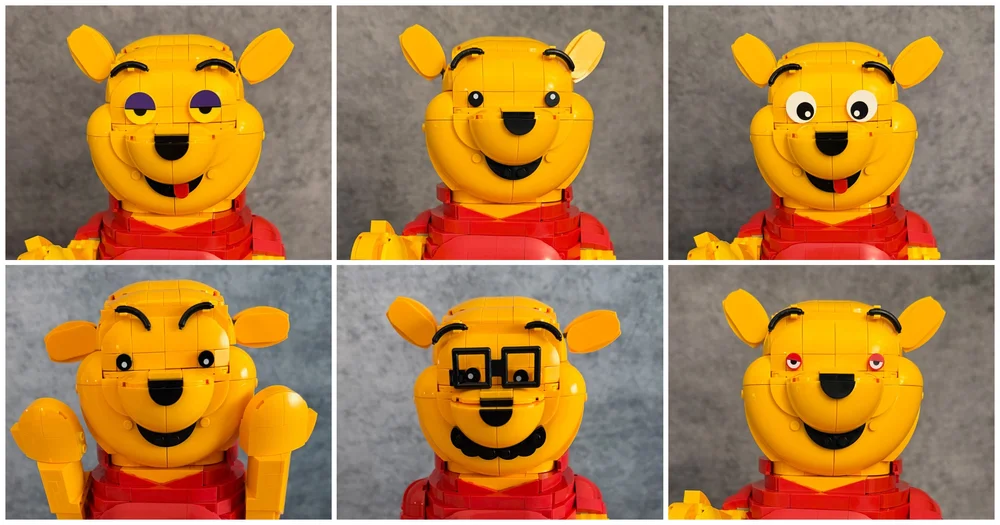 LEGO Pooh Faces   BrickNerd   Header