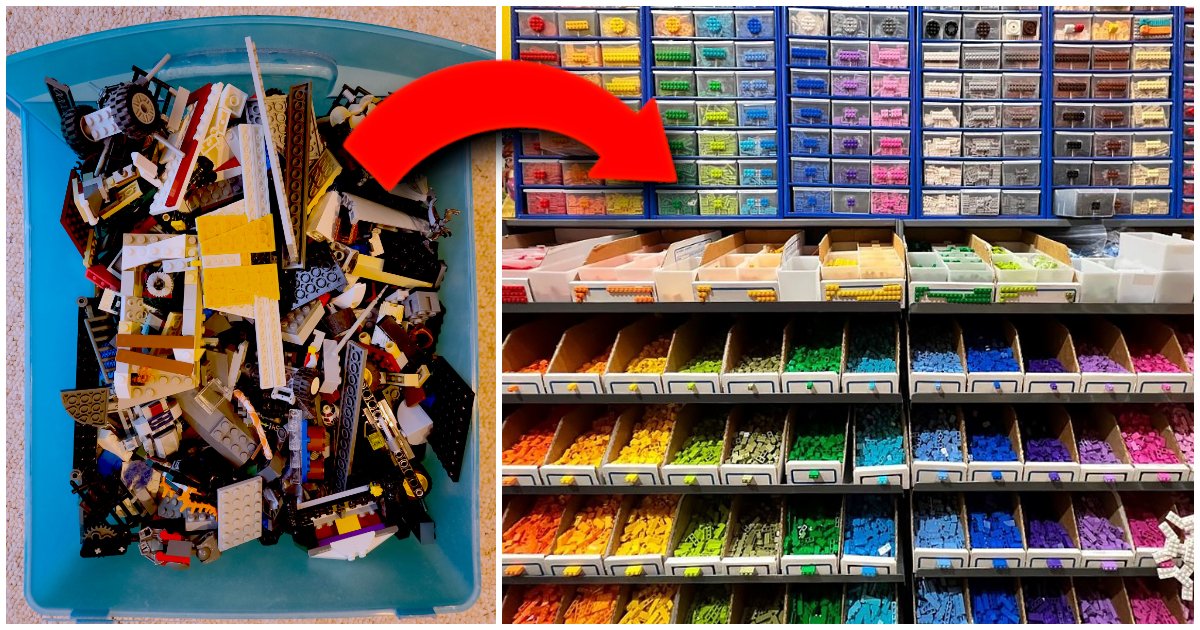 How to Organize LEGO Bricks by Color, Set, or Type