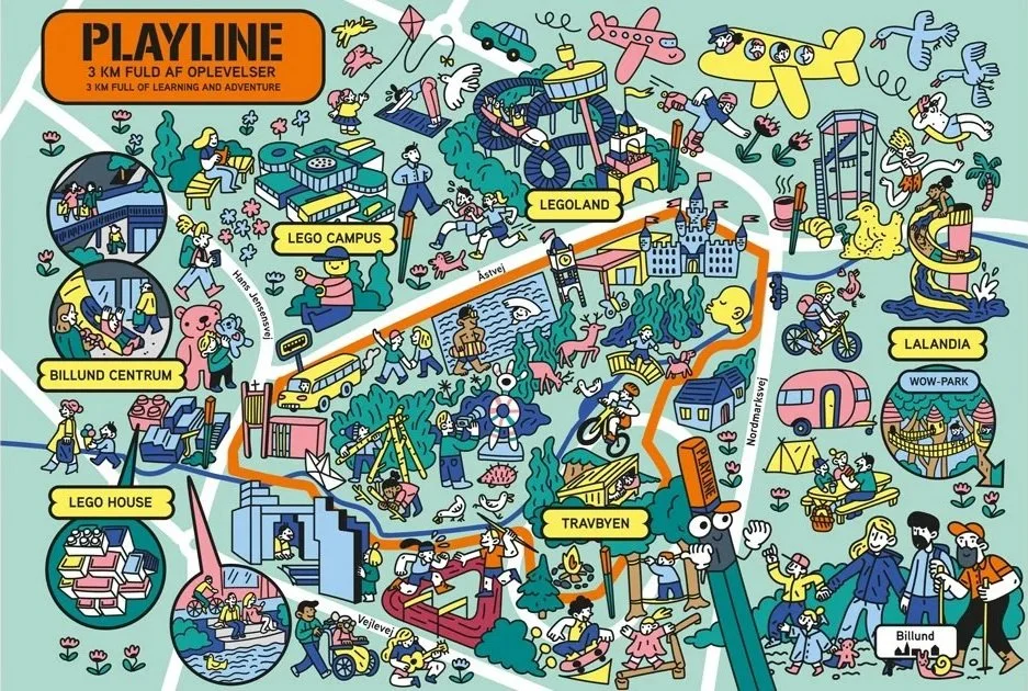 Kort Over Playline Til Hjemmeside