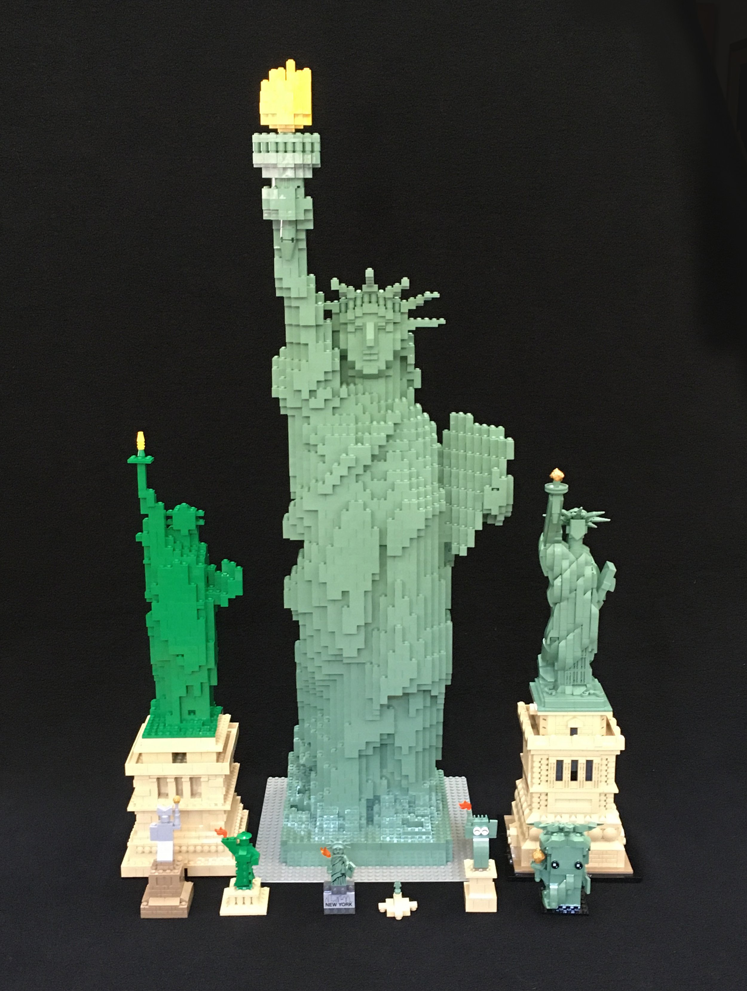 LEGO Liberty: The Many Faces of The Statue of Liberty - BrickNerd - All  things LEGO and the LEGO fan community