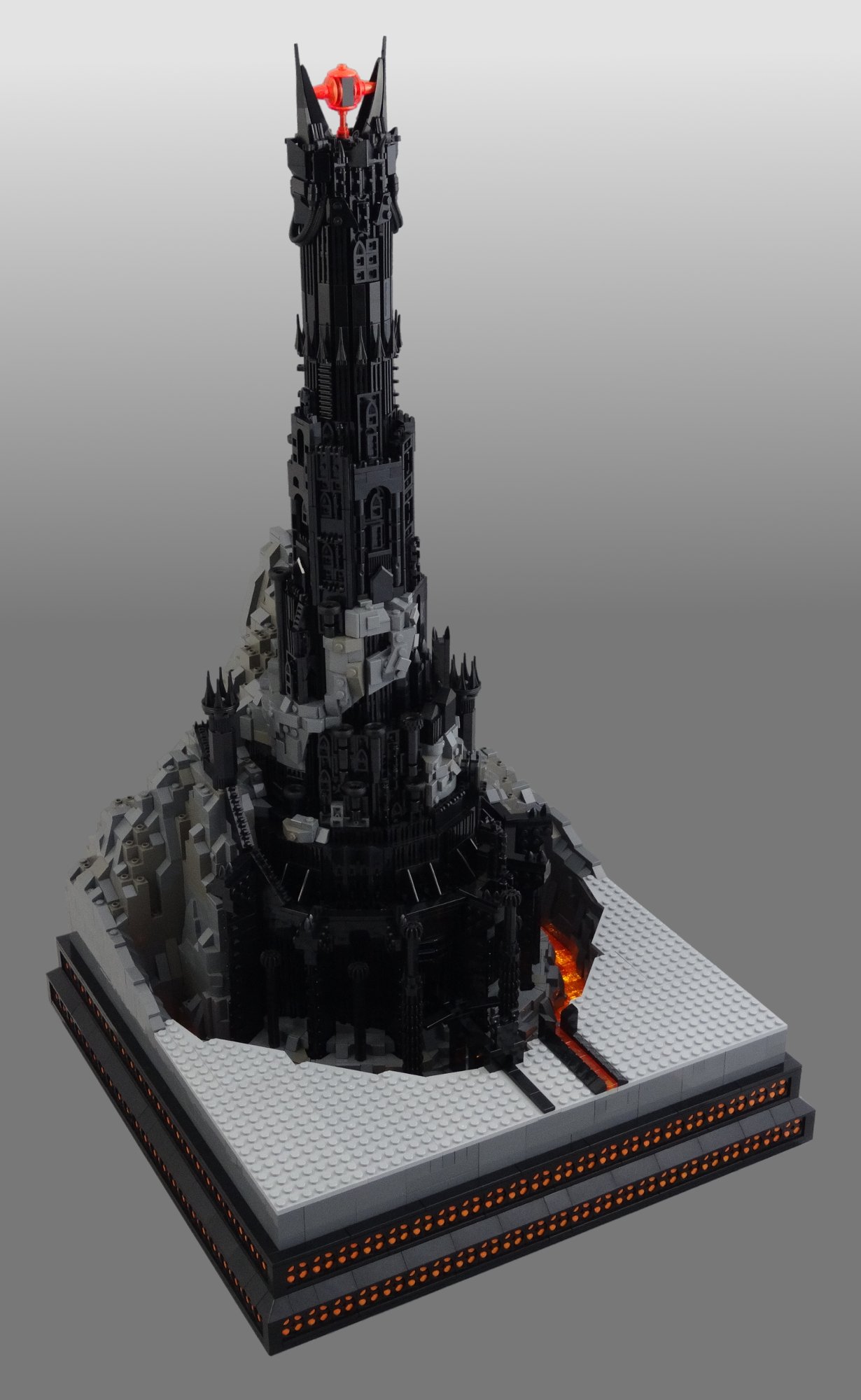 LEGO Minas Tirith Built by - Beyond the Brick