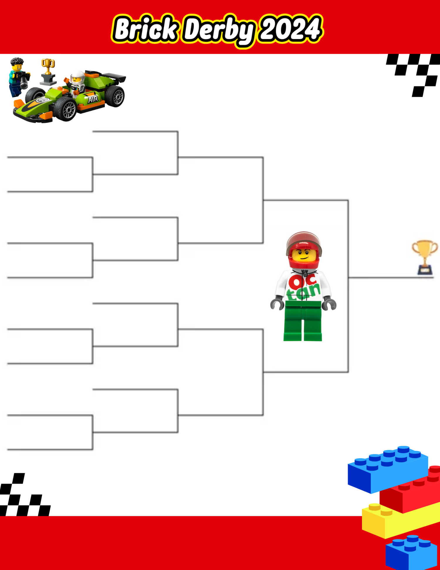 Building a Backyard LEGO Brick Derby - BrickNerd - All things LEGO and ...