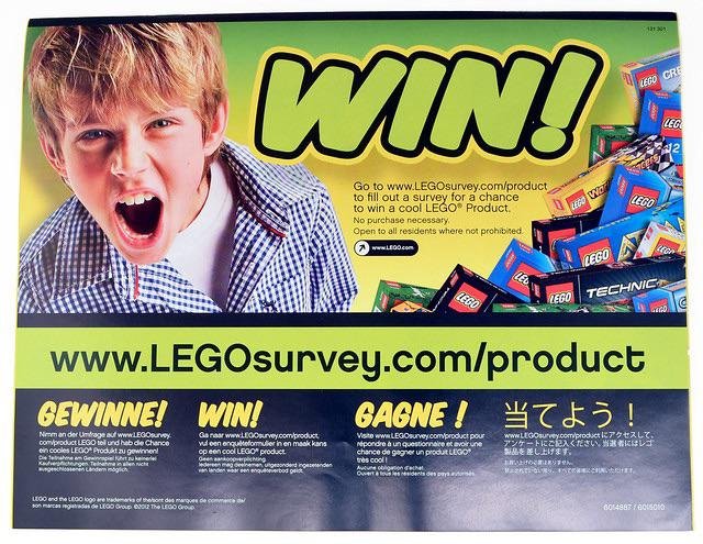 Win Free LEGO