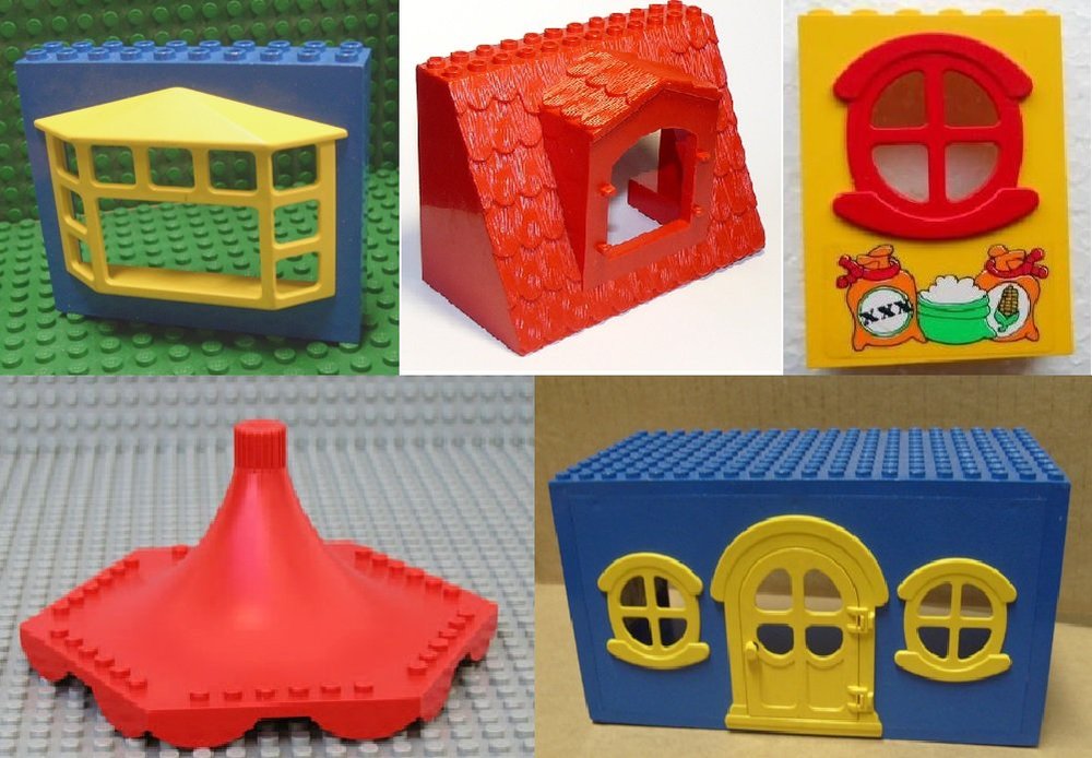 Fabuland Specific Building Parts