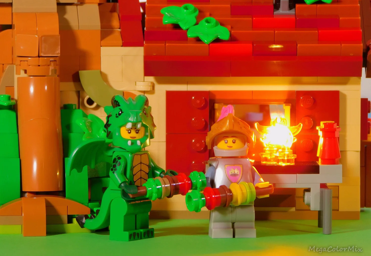 The Secret Adventures of LEGO Minifigs Festive Food BrickNerd All