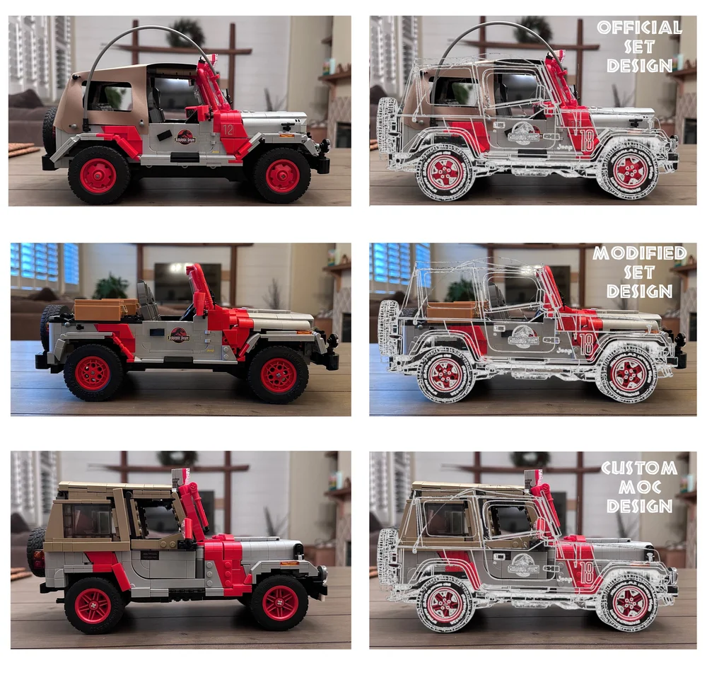 JP Jeep Comparison With Overlays