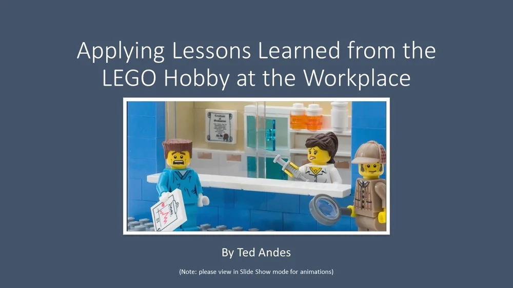 LEGO at Work: Applying MOC-Building Lessons in the Workplace ...