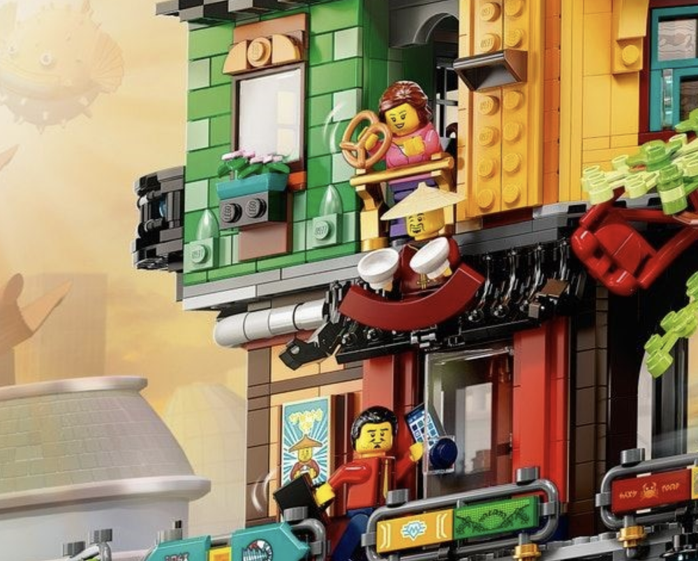 Ninjago City Markets Awning