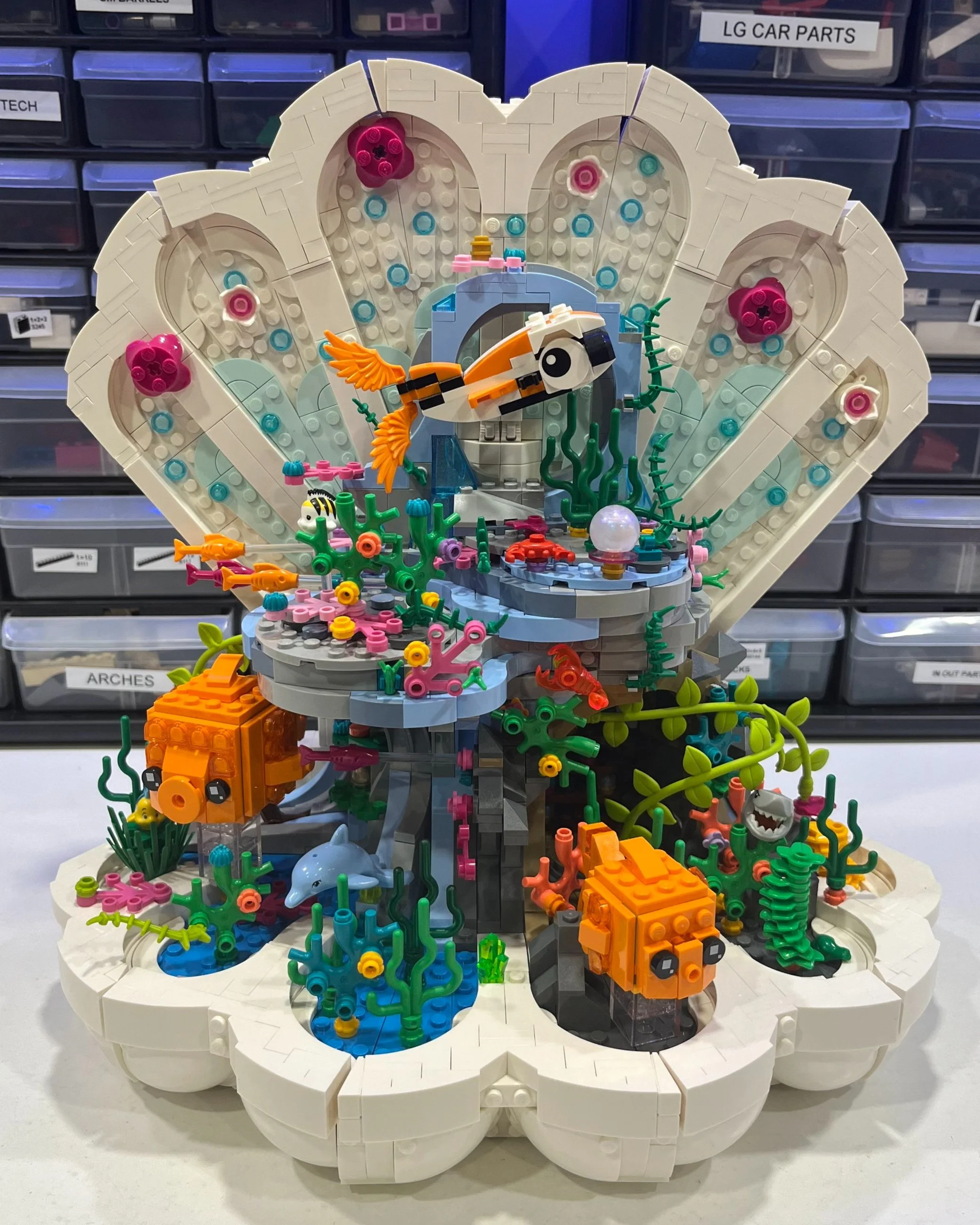 What the Shell? A LEGO Modding Journey Under the Sea - BrickNerd - All ...