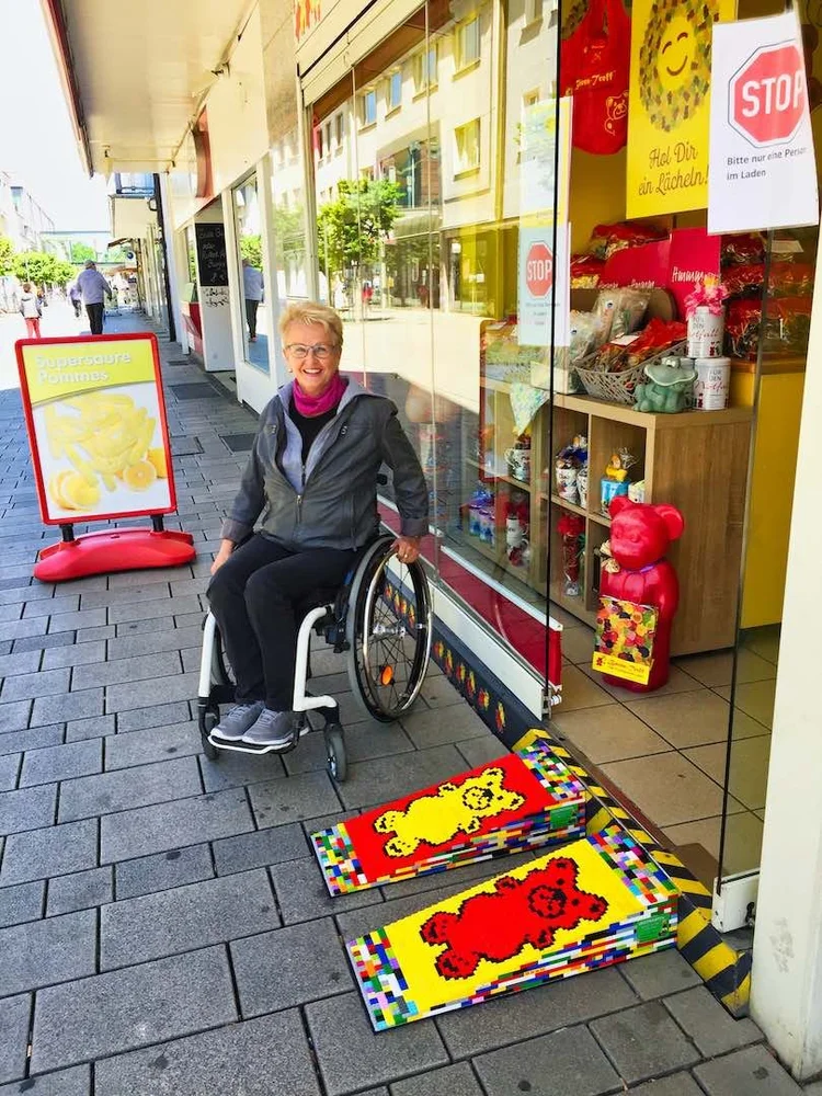 The German Grandma Creating LEGO Ramps to Access Buildings and ...