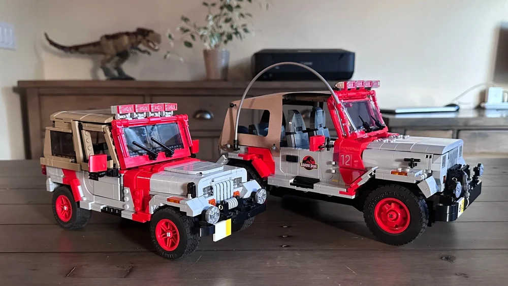 MOC Vs Official JP Jeeps