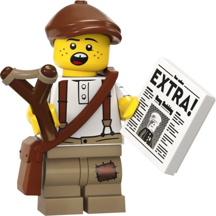 Brickset Paper Kid