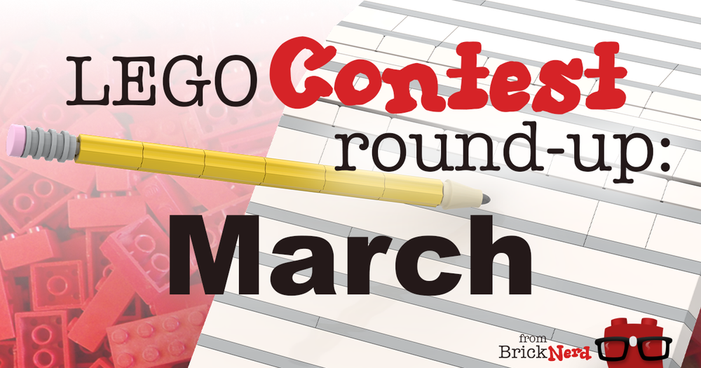 LEGO Contests For March 2024   BrickNerd   Header