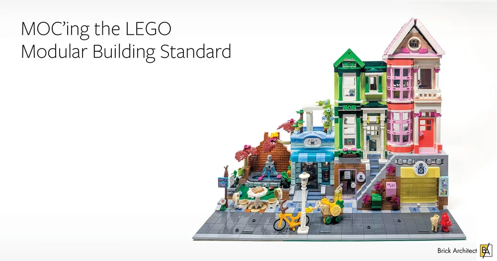 Brick Architect Getting Started LEGO Modular Building Standard Cover Image
