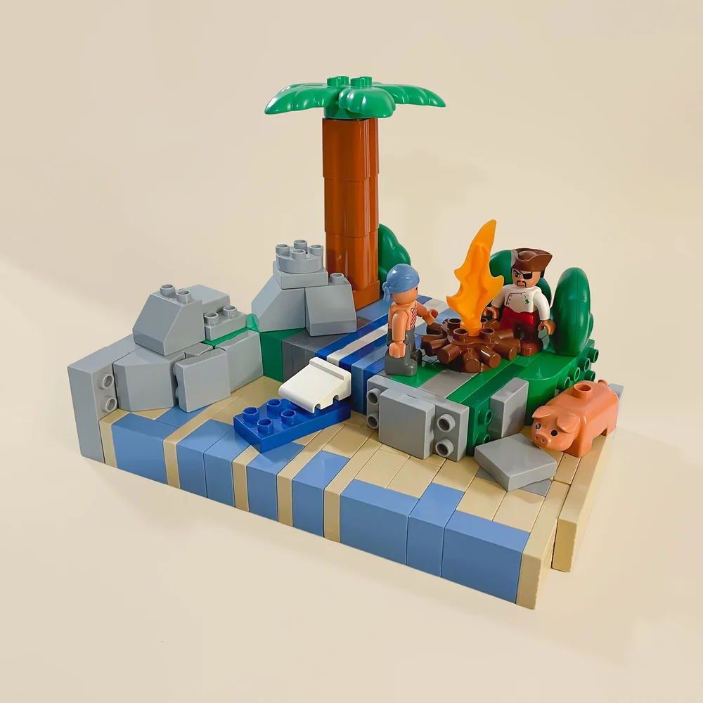 18. DUPLO Pig Island