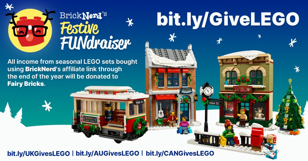 vindruer Bugt justere A Festive FUNdraiser for Fairy Bricks: Buy LEGO to Give LEGO - BrickNerd -  All things LEGO and the LEGO fan community