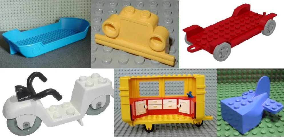 Fabuland Vehicle Parts