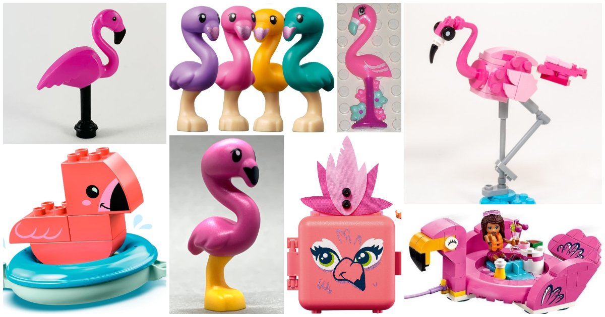 Pretty in Pink: LEGO Flamingos A-go-go - BrickNerd - All things LEGO and  the LEGO fan community