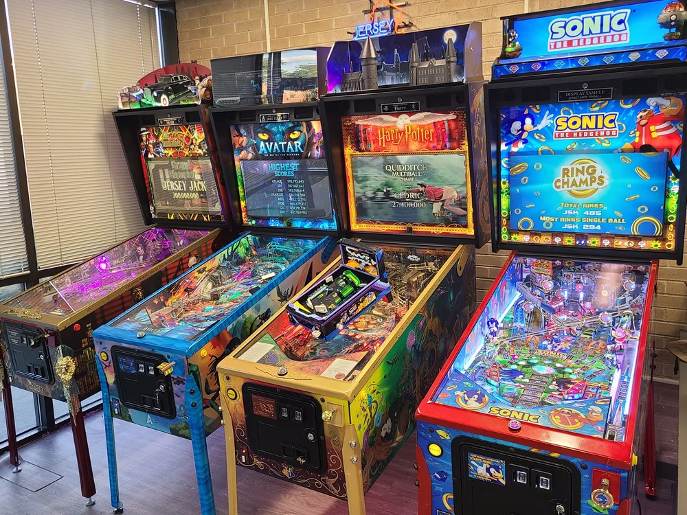 LEGO Set On Real Pinball
