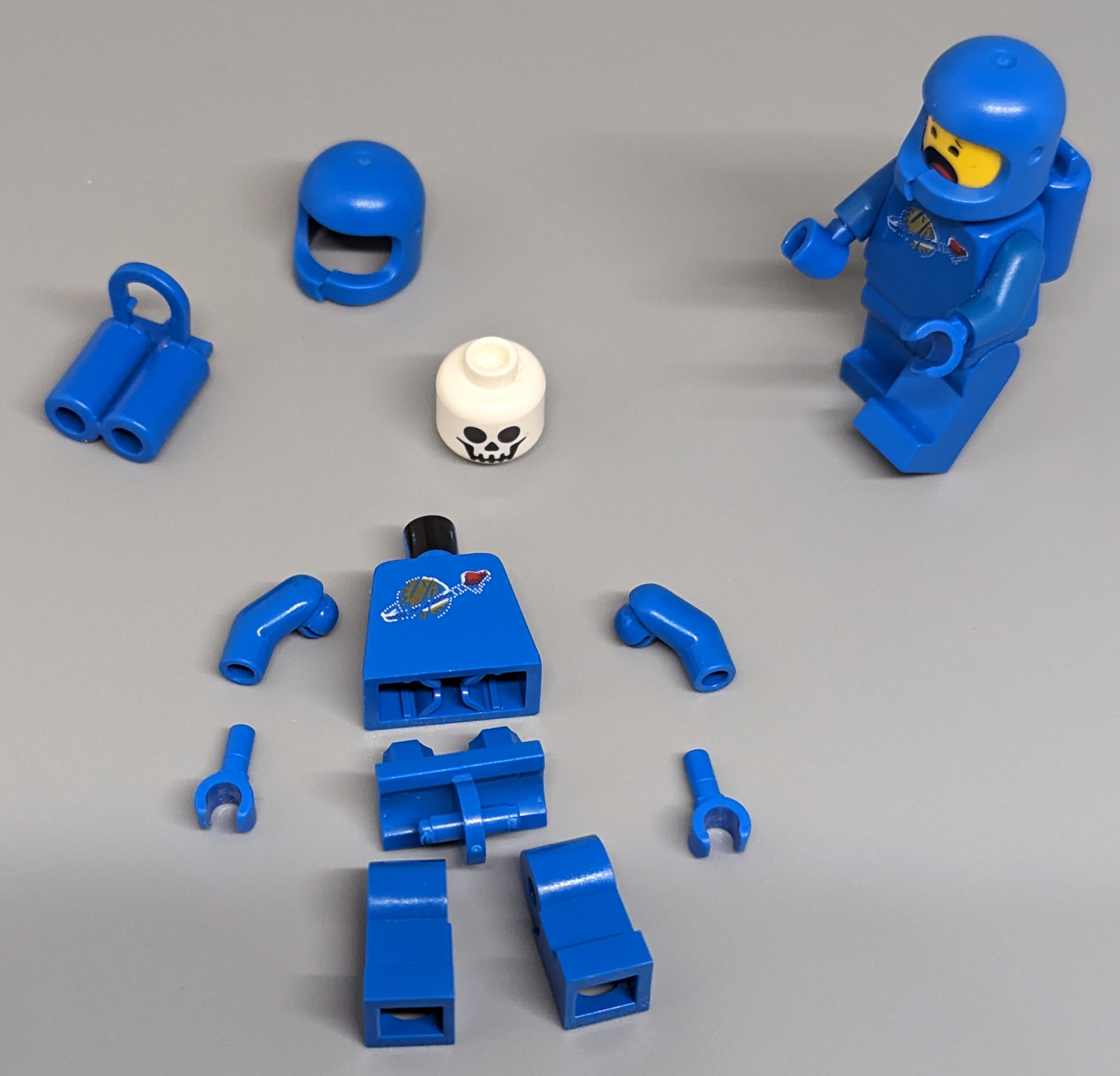 Benny Lego Movie Benny Space Guy Spaceman From Lego Movie 3D