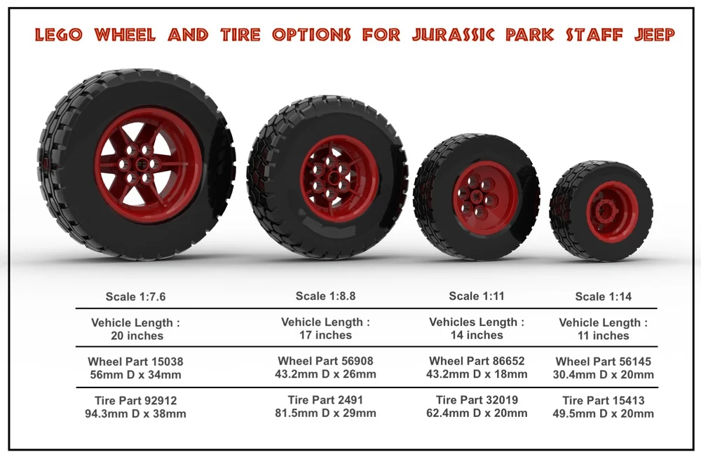 Lego Wheel And Tire Options Render2 Copy