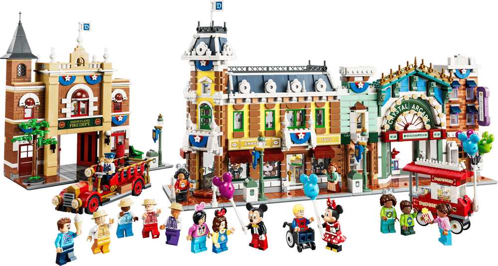 Parade Ready: Adding Lights and a MILS Base to LEGO Disney Main Street, USA
