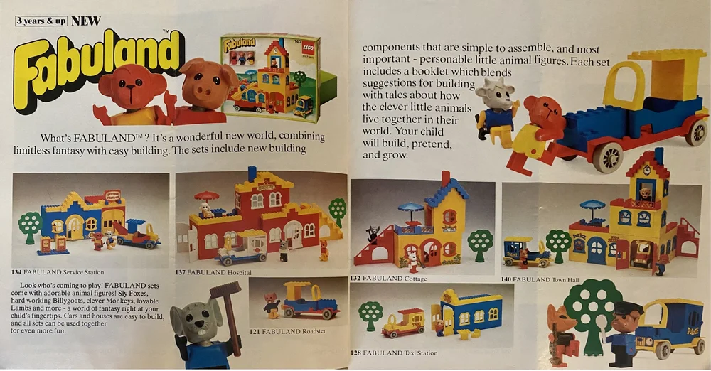 Fabuland European 2 Page