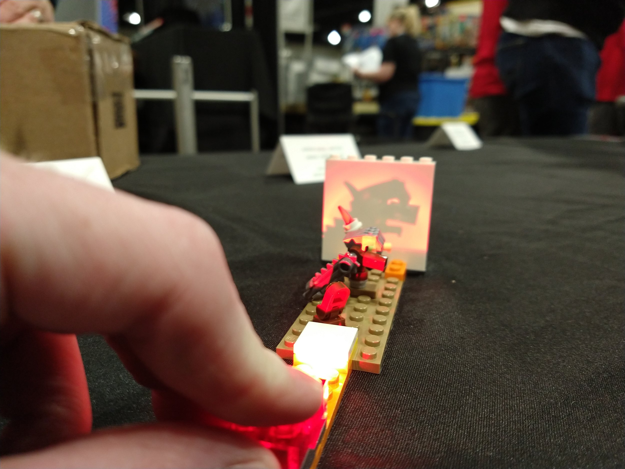 Brick Loot LED Lighting Kit - Light Up String - 12 LED RGB LEGO Studs 