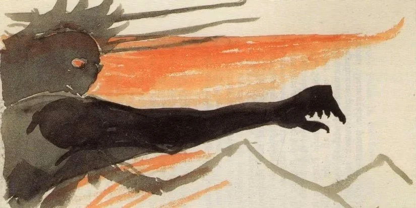 Tolkien Sauron Sketch