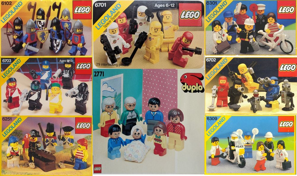 80s Theme Figure Packs