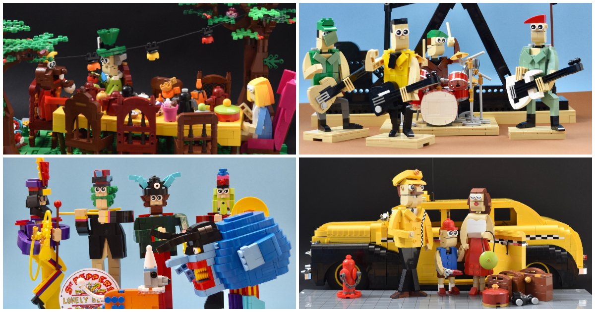 We built things with LEGOS in Roblox! 