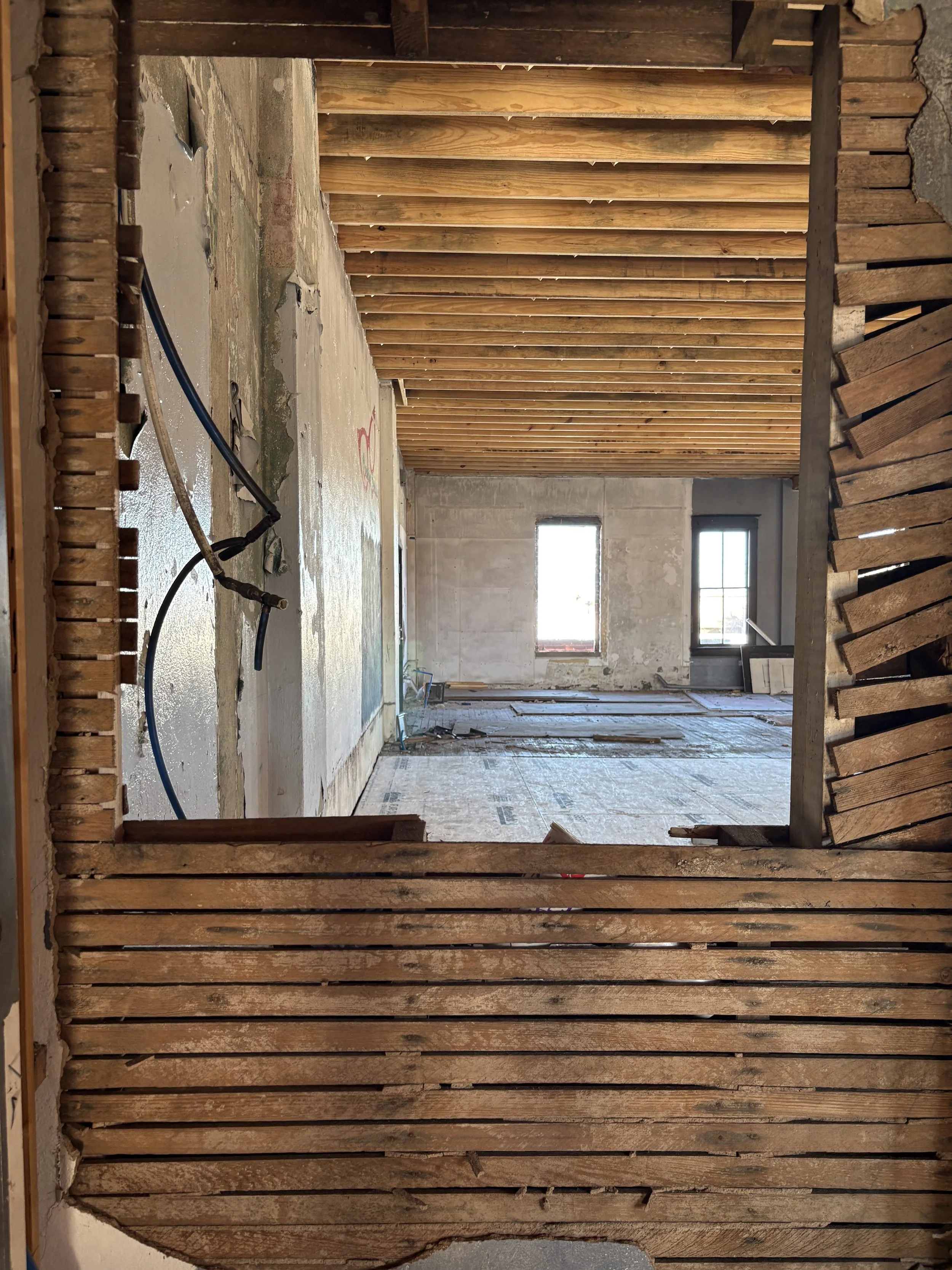 Building 2 Stairs Entrance