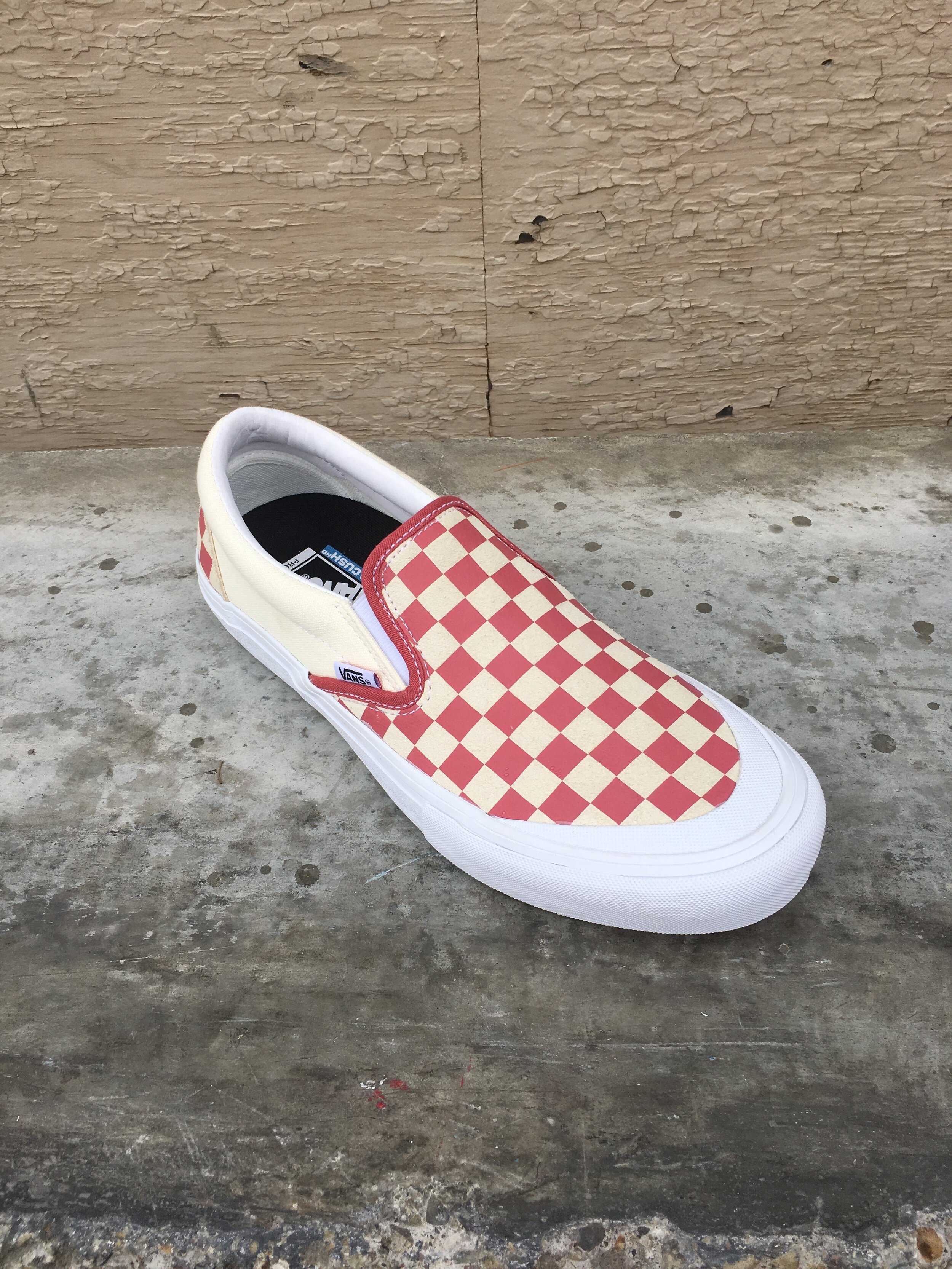 slip on pro checkerboard