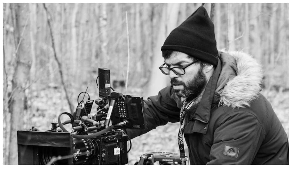 Simon Lavoie, on the set of #NulleTrace, with our @reddigitalcinema #Monochrome.  It&rsquo;s out in Cinemas in Qu&eacute;bec now! Check out the review from @lp_lapresse, with high praise for DP @simran_dewan
 👏🏿👏🏾👏🏽👏🏼👏🏻