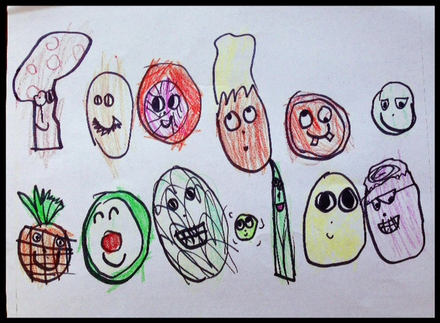 Art work by my niece Esme