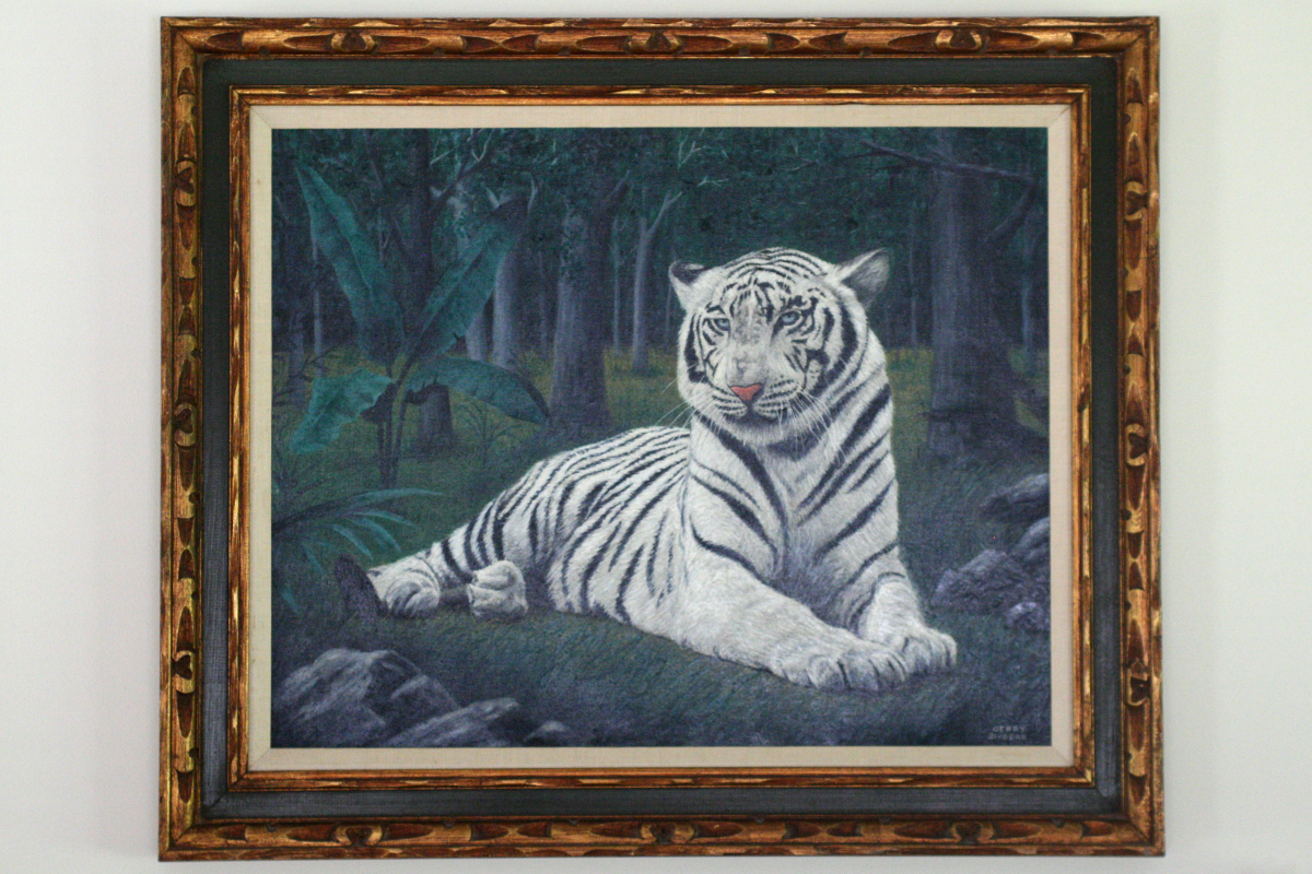 Painting by my Great-Uncle that hung in my dining room growing up.