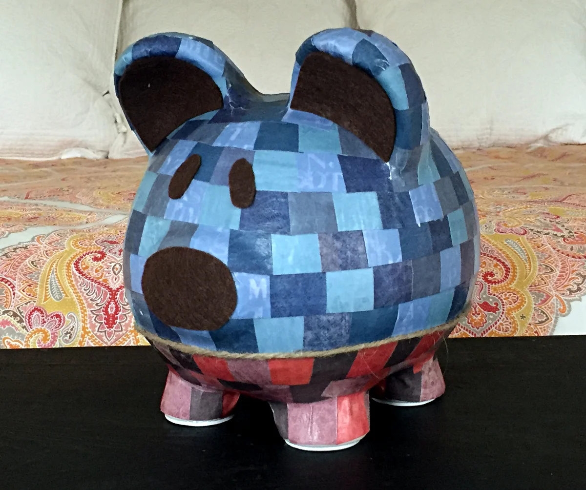 Finished Piggy Bank
