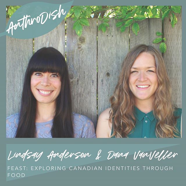 Haven&rsquo;t heard from us in a while? Well, you can hear a whole lot from us today on the @anthrodishpodcast where we chat about cookbooks and Canadian food with host @sinsarahdee. (Link on @anthrodishpodcast&rsquo;s profile) #feastthebook