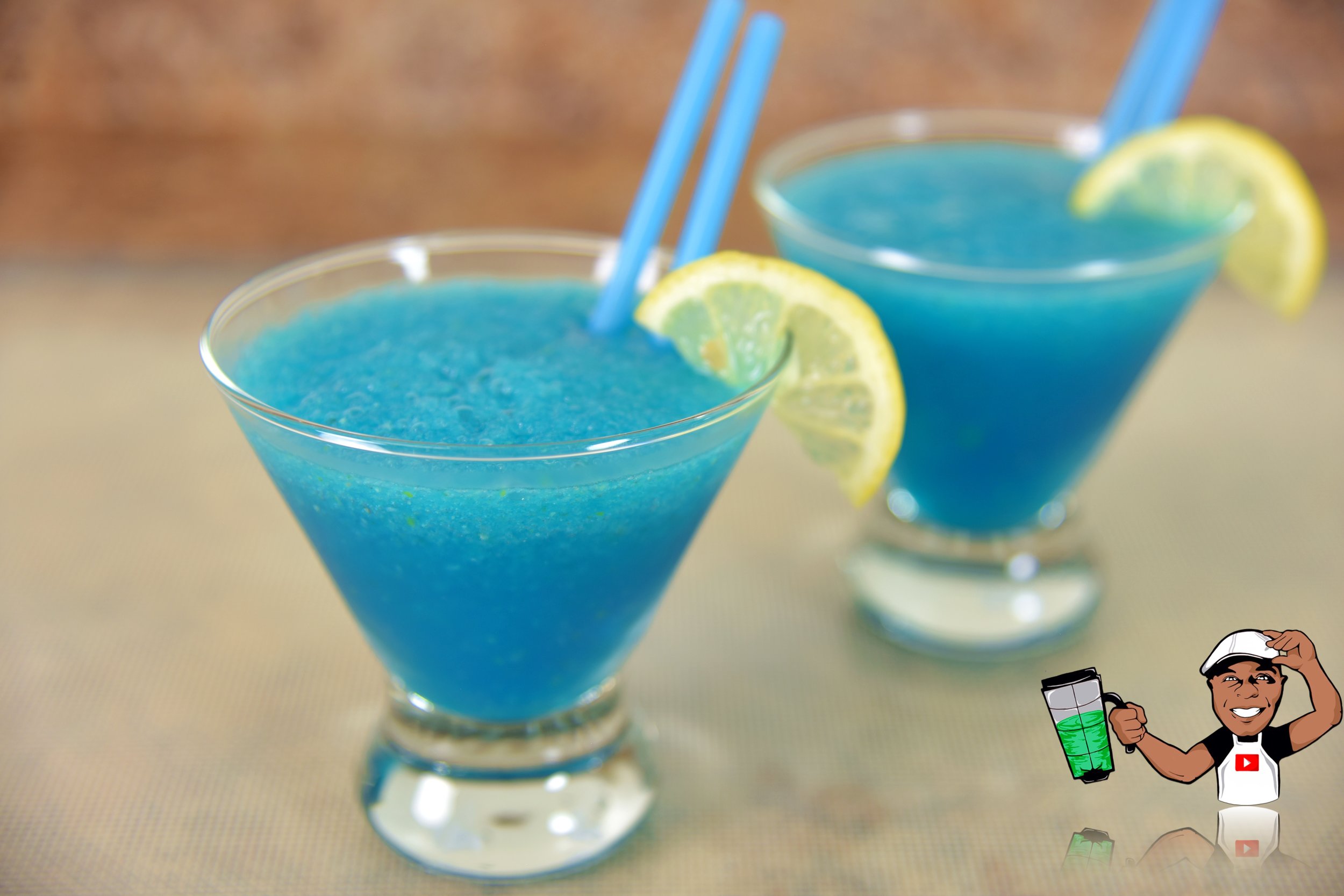 Blue Raspberry Vodka Lemonade