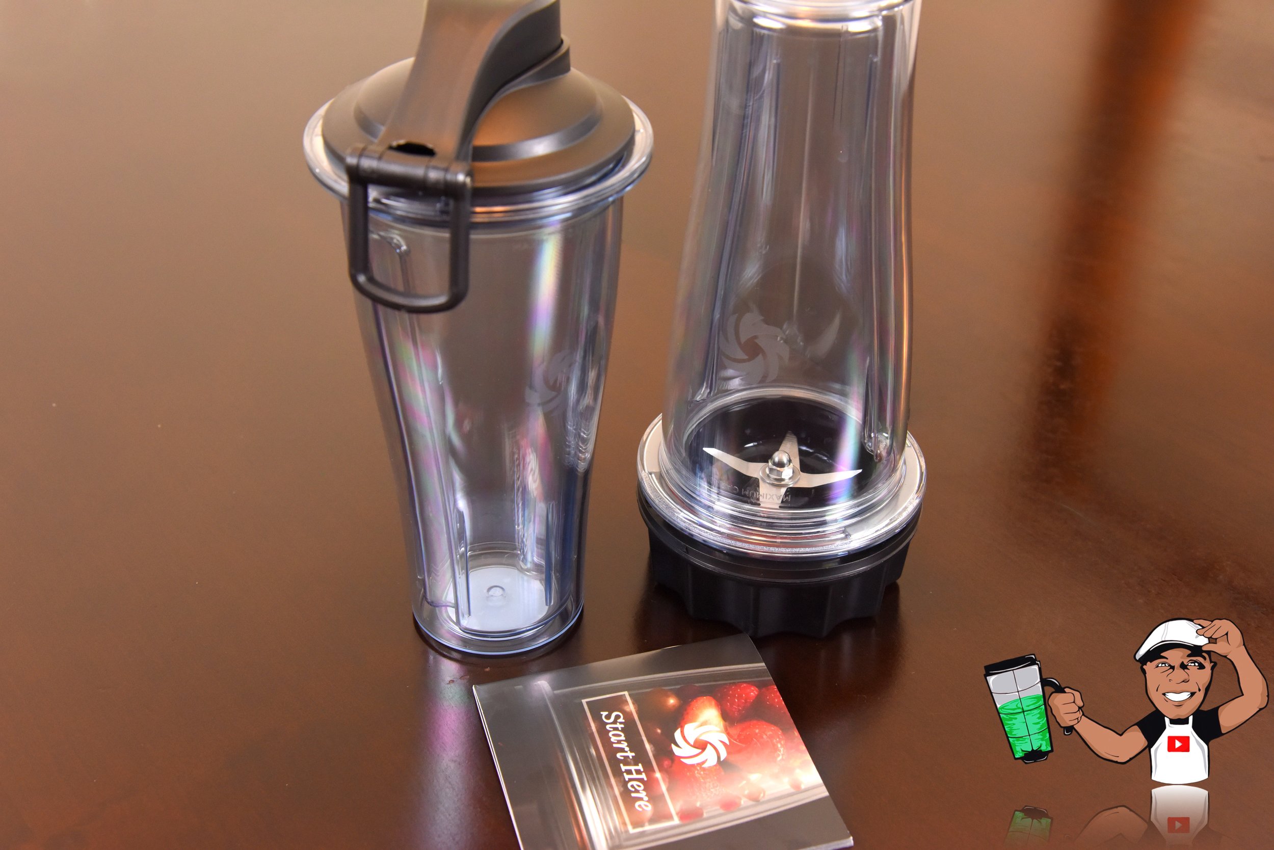 Vitamix Blending Cups Starter Kit, Clear